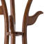 Artistic Solid Wood Coat Rack with 6 Bird-Shaped Hooks, Freestanding Design