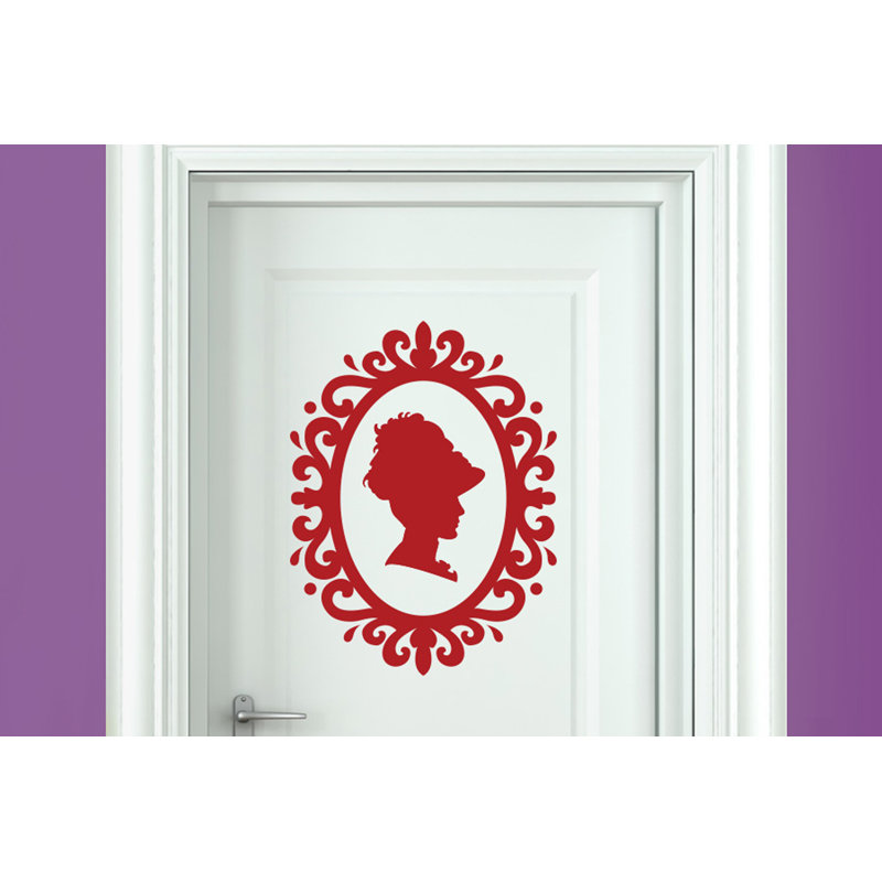 Wall Decal, Dark Red