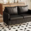 Causeuse moderne en similicuir de 51 po-1857327971