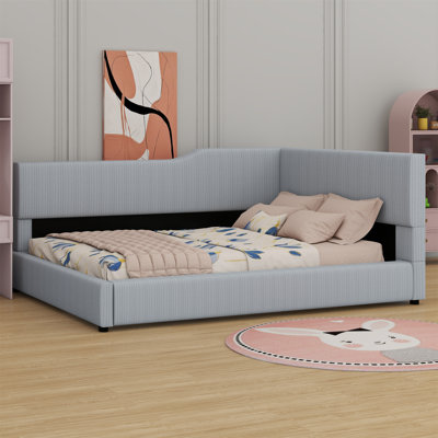 L-Shaped Upholstered Daybed