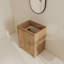Base de meuble-lavabo simple 24 po avec tablette réglable-134088414