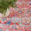 Tapis rouge / beige / bleu-93200453