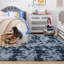 Tapis à poil long Antonije Tie Dye-410298550-463322779