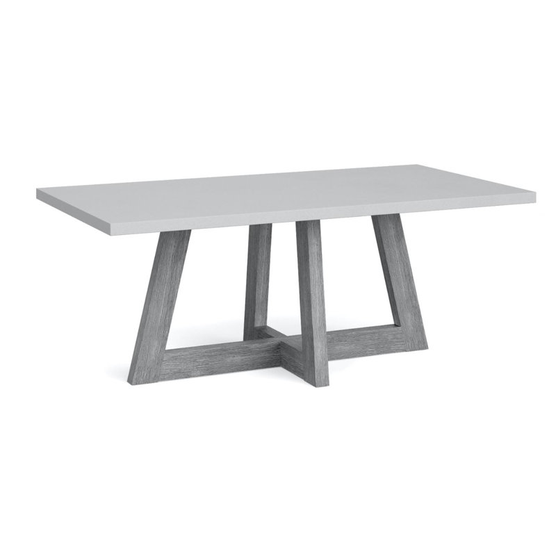 Table de salle à manger Croskey, L 39 po x L 75 po