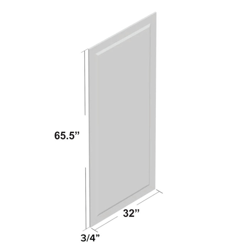 Beveled Full Length Mirror, Jaded Platinum