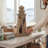 9x3.5x17.5" Lighthouse Decor