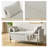 Aristides 56''W Upholstered Flip Top Bench with Subdivided Storage and Toss Pillows-995962104