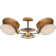 Thomas O'Brien Osiris Medium Reflector Semi-Flush Mount