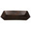 20" Rectangular Vessel Hand Hammered Copper Sink
