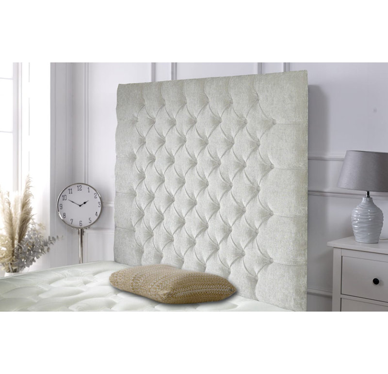 Shaw Upholstered Headboard, Stone, Single (3')