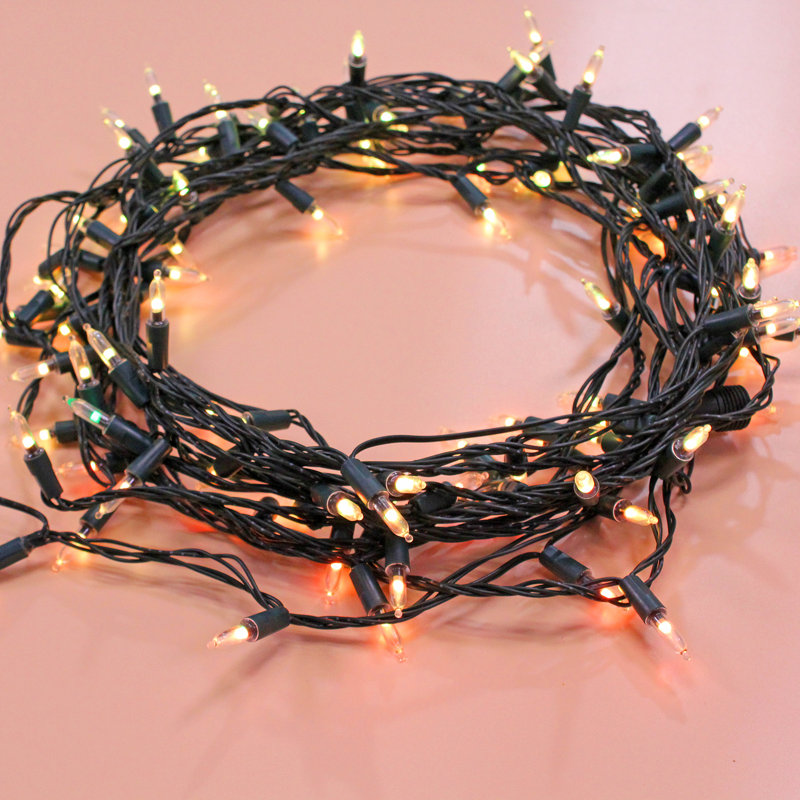 Outdoor 100 - Bulb 35'' Plug-in LED Mini String Light