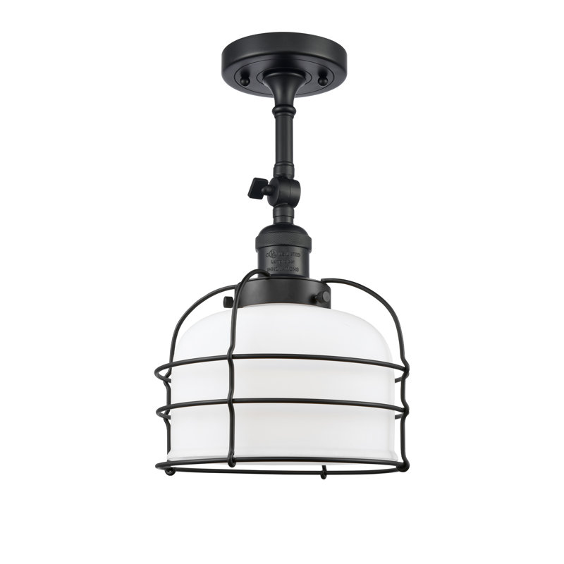 Robbs Dimmable Bath Sconce, Matte White Cased, Incandescent