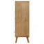 Commode de chambre à coucher à 5 tiroirs Winston Light Ash