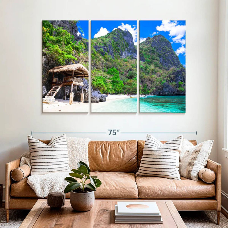 Plage Gillard El Nido Pristine, H 42 po x l 65 po