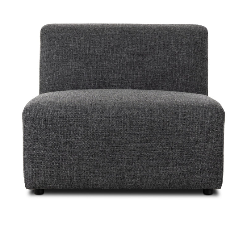 Lawndale Armless PC-Saxon Charcoal