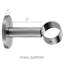 Tringle à rideaux simple 1,13 po Metro-1614728100-1614728088