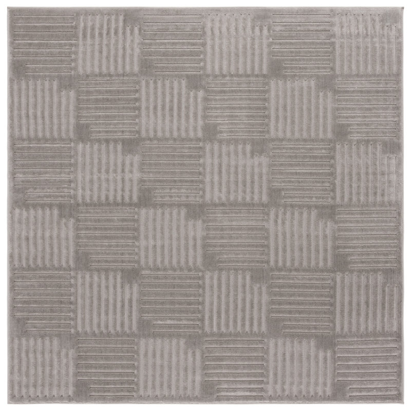 Tapis à rayures Sophan Performance, Carré 6 pi 7 po