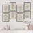" Wildflower, Botanical Floral, Minimalist Decor, Vintage Poster " 8 Piece Art Graphic Art Print-92573981-92573983
