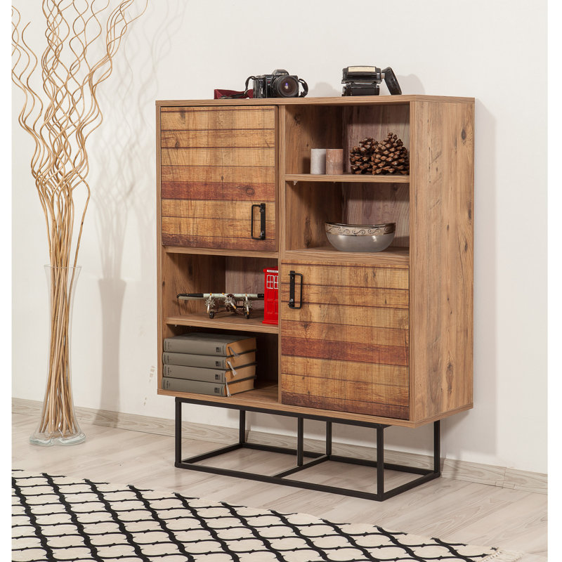 Large desserte Continrum 36,61 ", Chêne