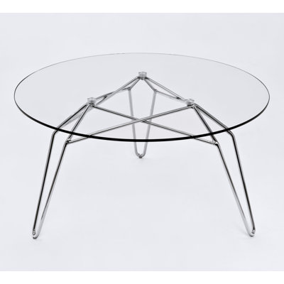 Masami Glass Top Coffee Table