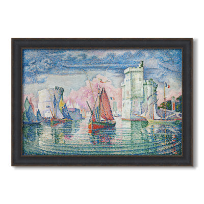 Entrée du port de La Rochelle, 1921 - Paul Signac - Toile encadrée sur mesure