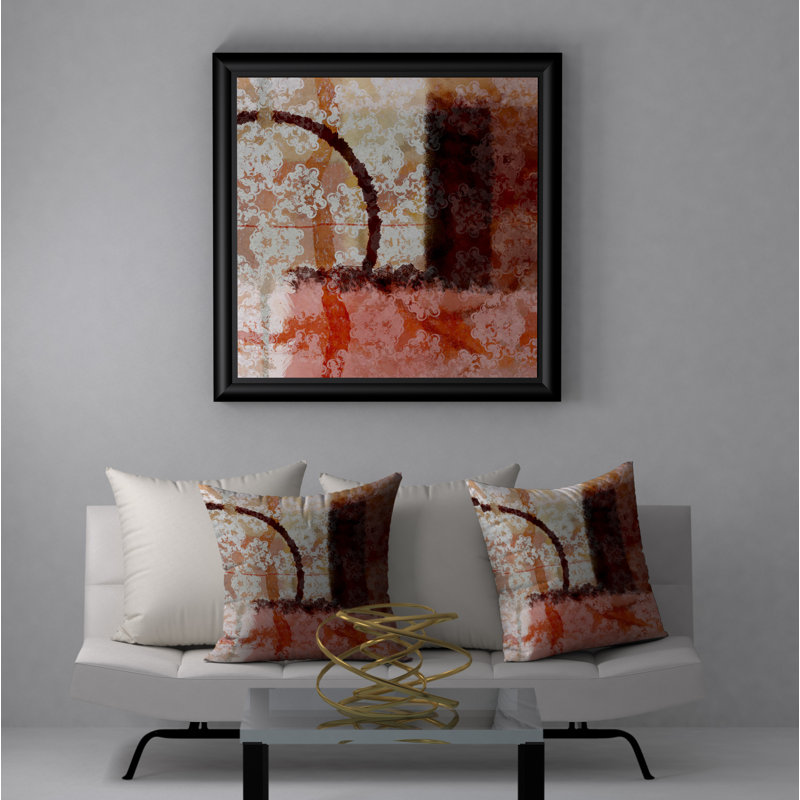 Floral Reversible Throw Pillow, 20" x 20"
