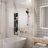Wall Mount Tub Shower Faucet Set, 2-Function Waterfall Spout & 3-Spray Handheld, Brushed Gold, CUPC Certified-125033861