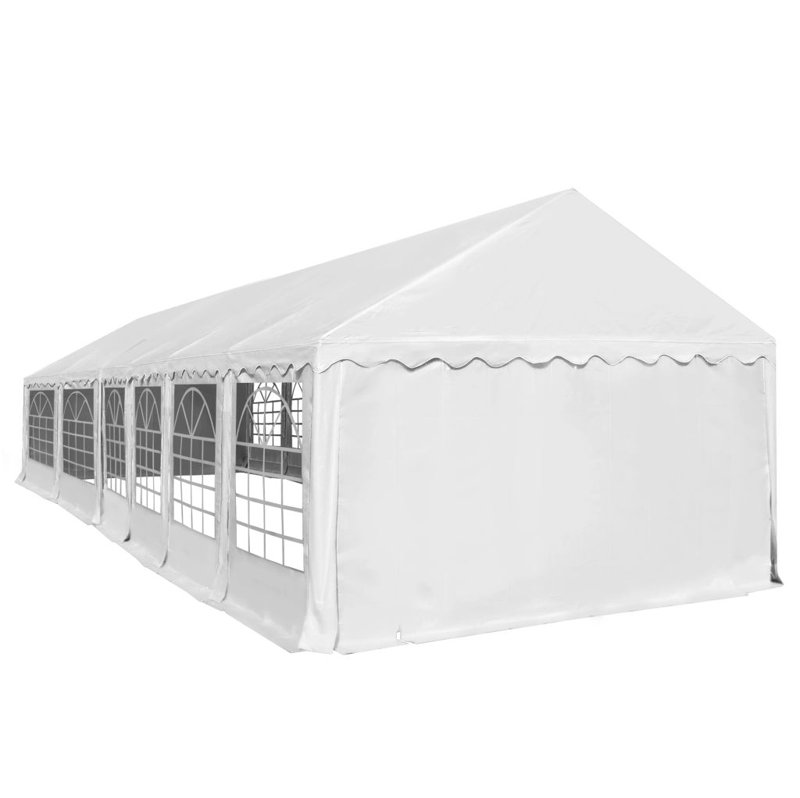 Clarkton Steel Gazebo, White