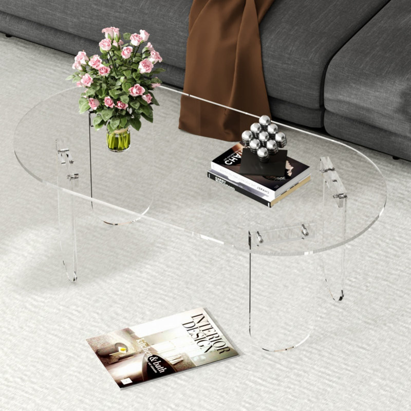 Four Leg Coffee Table with Storage