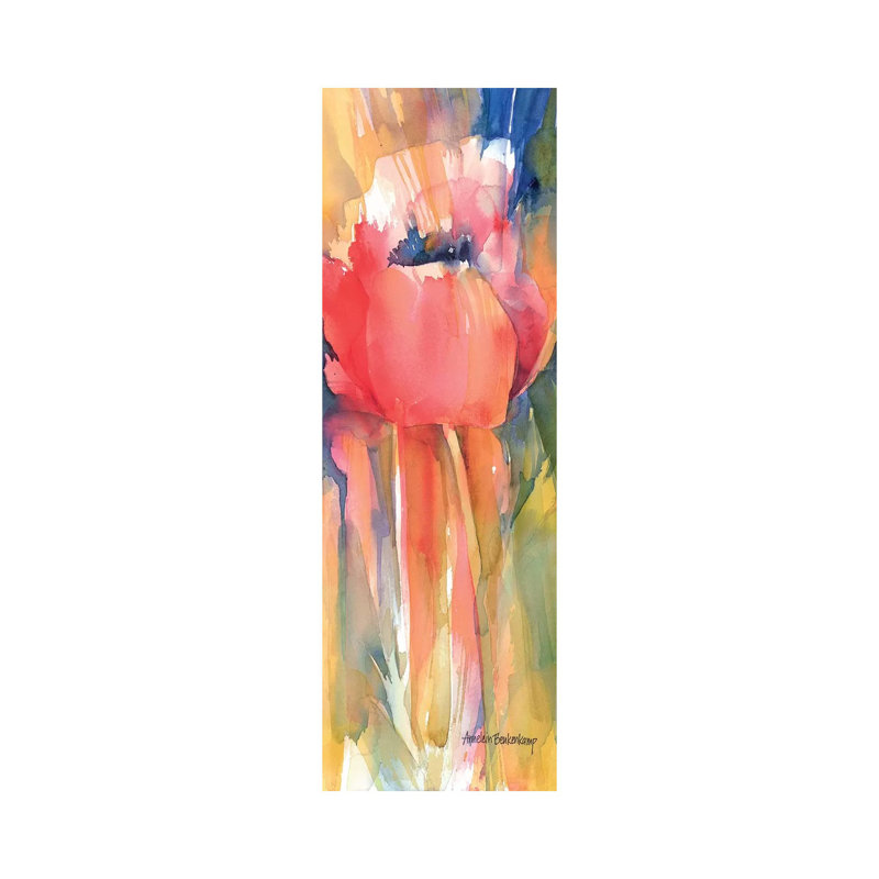 Posing by Annelein Beukenkamp - Wrapped Canvas Panoramic Painting, 30.48 cm H x 91.44 cm W x 1.91 cm D