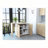 Chesterfield 2-Shelf 1-Drawer Kitchen Island-682502310