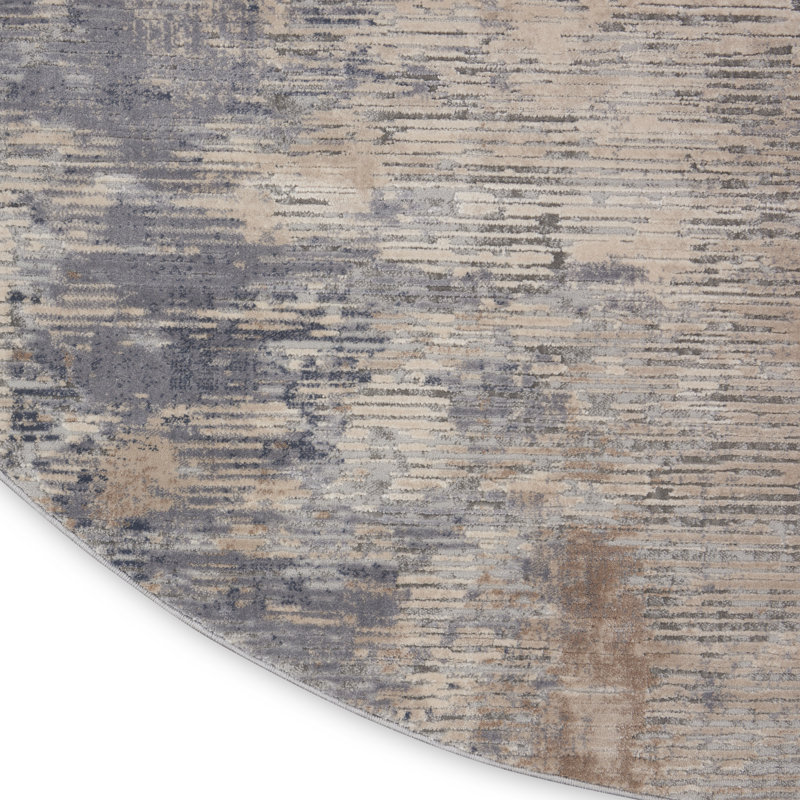 RUSTIC TEXTURES - Area Rug, Round 7'10"