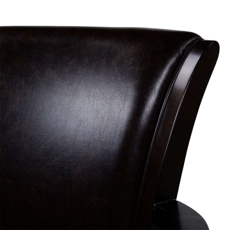 Williams Swivel Counter Height Bar Stool, Brown, Bar Stool (31" Seat Height)
