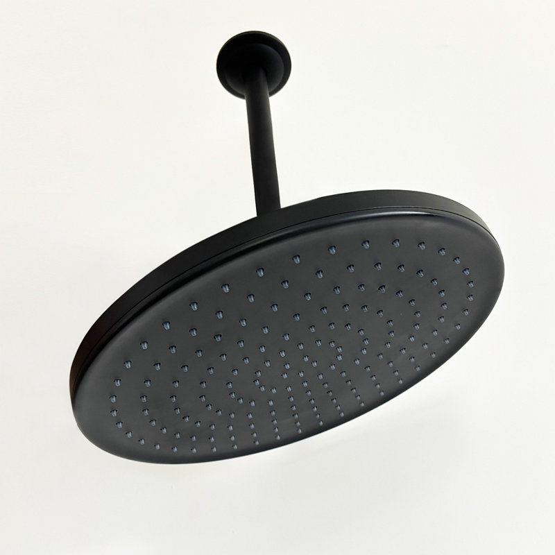 Shower Head - High Pressure Rain - Luxury Modern Look - No Hassle Tool-Less 1-Min Installation - The Perfect Adjustable Replacement For Your Bathroom Shower Heads