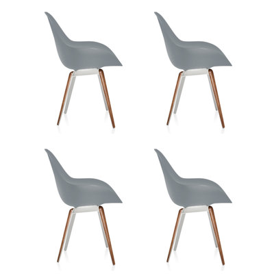 Chaise Slice - ensemble de 4 -