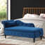 Banc de rangement en velours 2 en 1 avec coussin décoratif-1319383260
