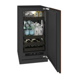 U-Line 18"W. Seamless 3.5 Cu.Ft. Beverage Center - Panel Ready
