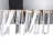 Elezabeth Stainless Steel LED Flush Mounted Sconce