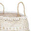Panier de rangement décoratif et fonctionnel fait à la main Seagrass
