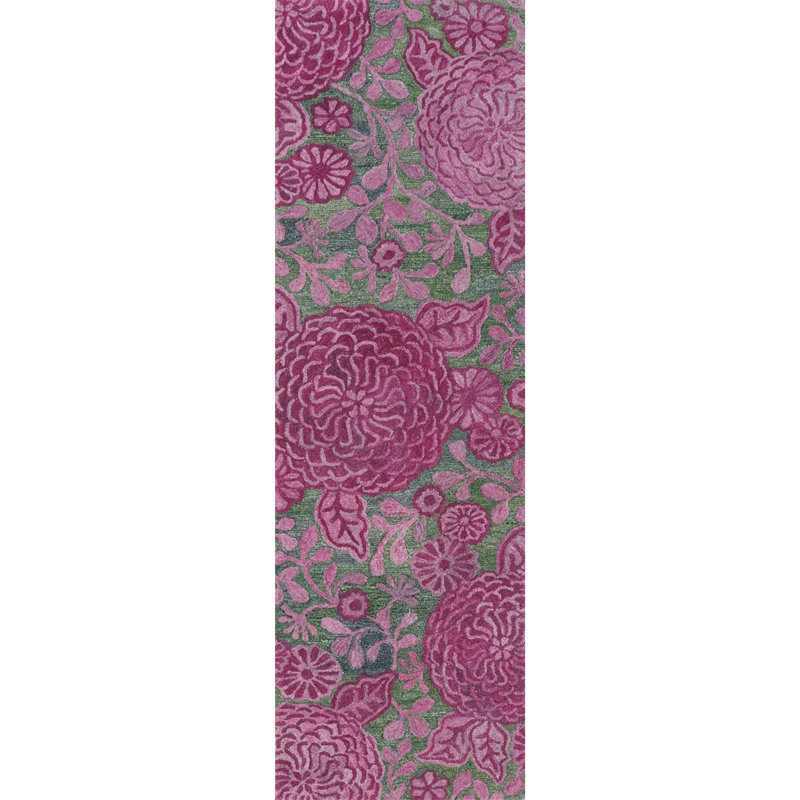 Tapis décoratif intérieur / extérieur en polyester touffeté à la main standard Global recycled Sachi