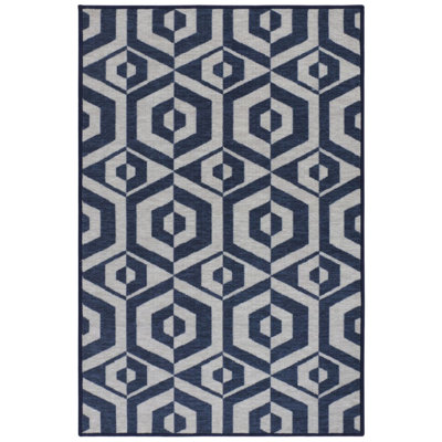 Tapis Â« Zone grise Â» style milieu du siÃ¨cle Ashly