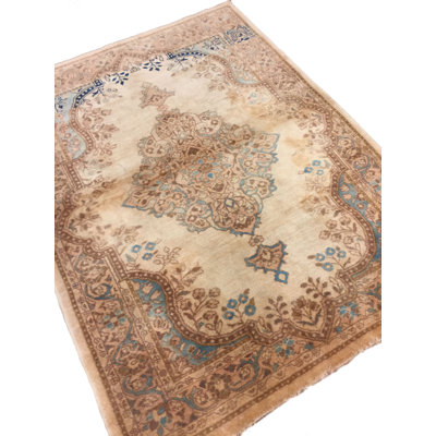Vintage One-of-a-Kind 3'6" X 4'6" Area Rug