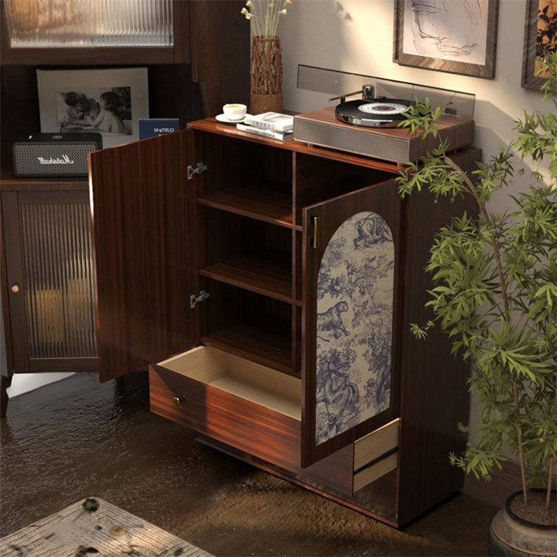 Solid Pine Cabinet with Multi Storage