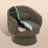 Upholstered 360° Swivel Boucle Accent Chair With  Lumbar Support-49849881