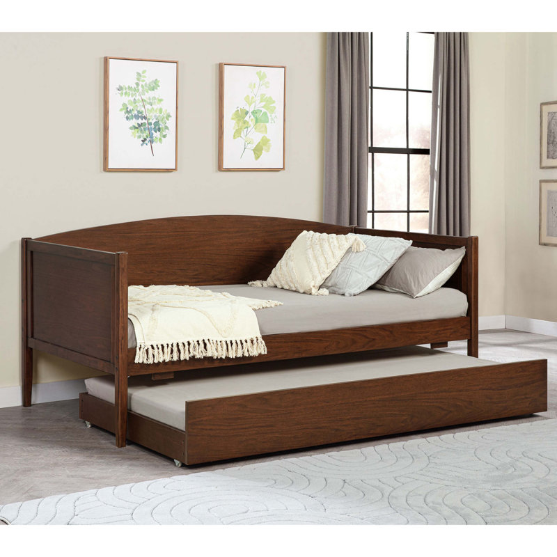 Medium Walnut Twin Daybed