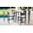 Kendrick Patio 29.65" Seat Height Swivel Bar Stools with Sunbrella Cushions