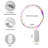 Kaheim Indoor 1 - Bulb 1.17'' Solar Powered LED A-Frame Sign Holder String Light-1971748018