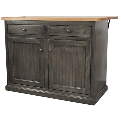 Averett Solid Wood Kitchen Island