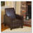 27.5" Push Back Recliner Chair Upholstered Recliner Armchair with Solid Beech Wood Legs-1630835769-1630835767