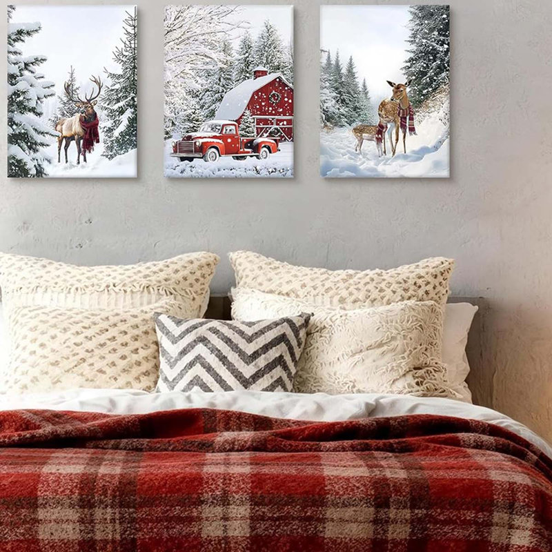 3 Piece Wrapped Canvas Print